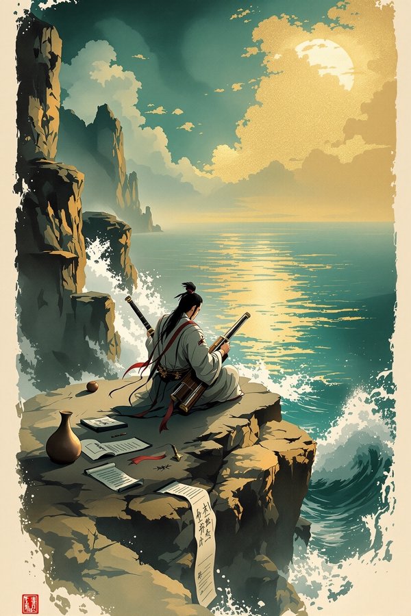 笑傲江湖 1990 武侠影视海报